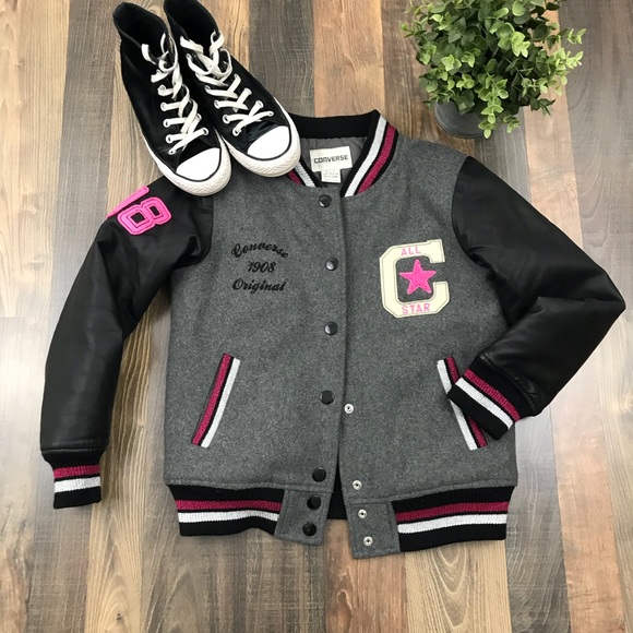 converse letterman jacket